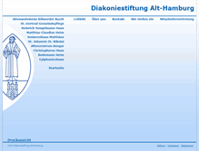 Tablet Screenshot of diakoniestiftung.de
